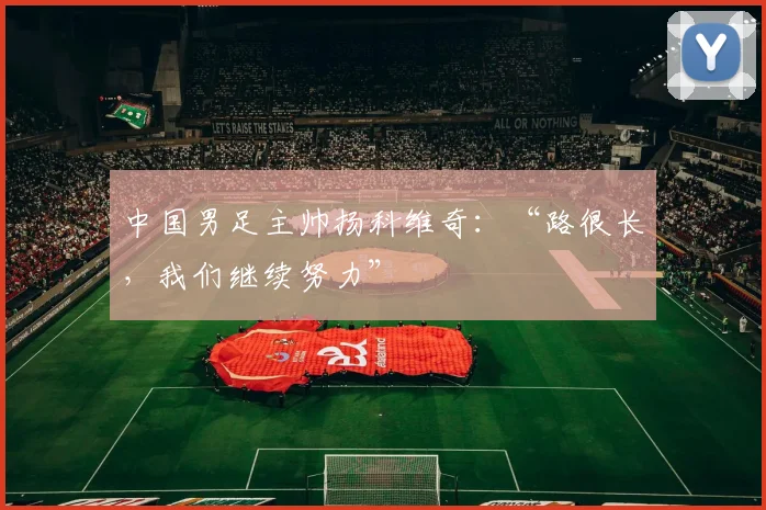 中国男足主帅扬科维奇：“路很长，我们继续努力”